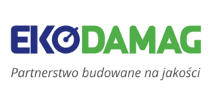 Logo Ekodamag z motto